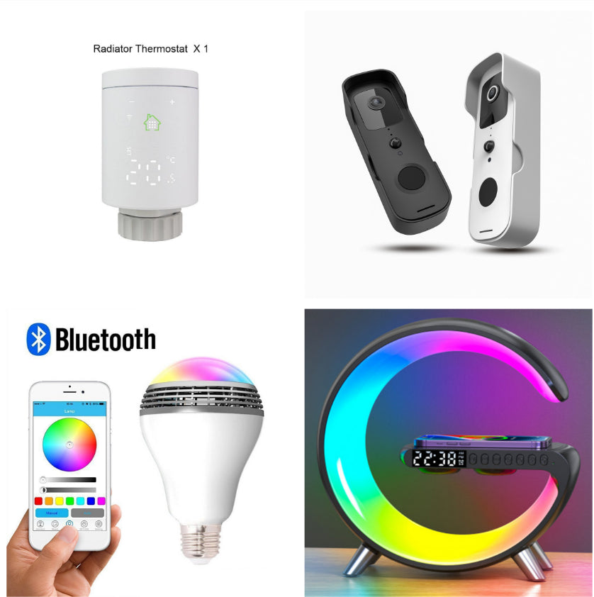 LumaWave G Smart Station© G Shaped Multi purpose intelligent LED Lamp.