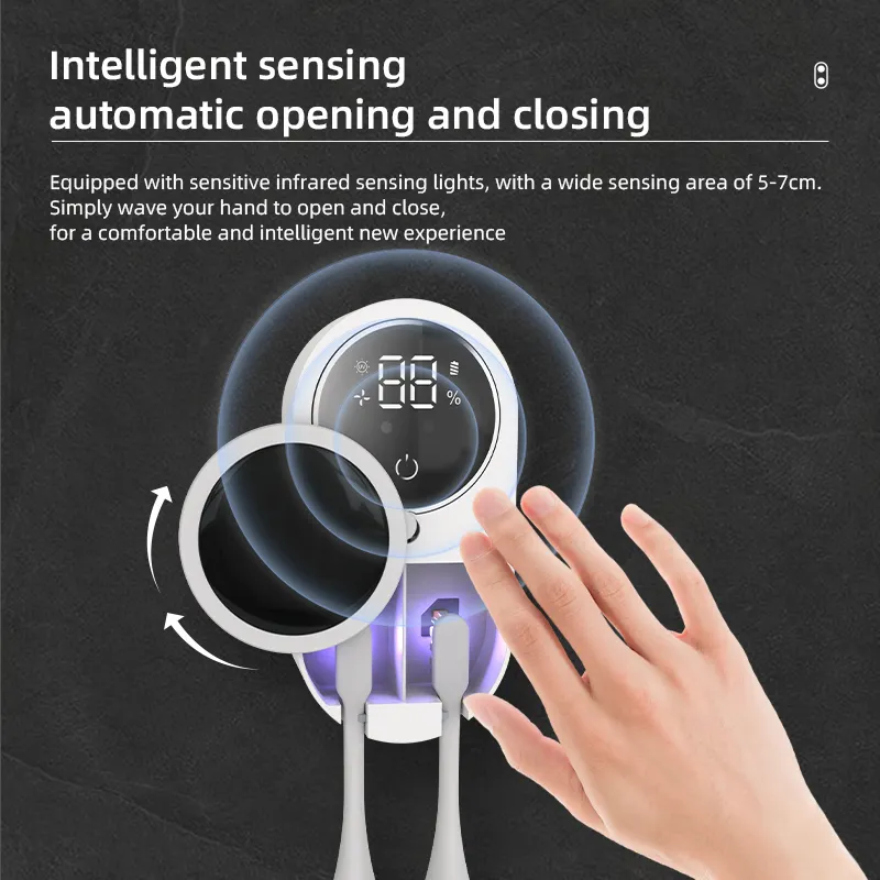 PureSmile™ Duo Smart Sensor Toothbrush Sterilizer Case