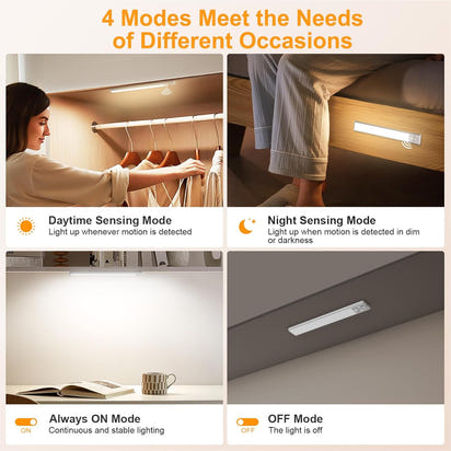 Elegant Motion-Sensing Under Cabinet Lights™