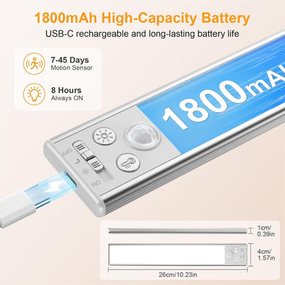 Elegant Motion-Sensing Under Cabinet Lights™