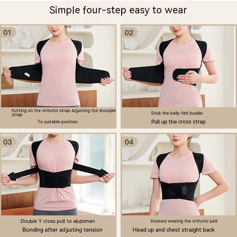 OrthoRise™ Posture Corrector |Unisex Anti-Humpback Chest Lift Brace Posture Corrector