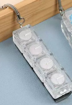 Fidget Keypress Keychain for Stress Relif.