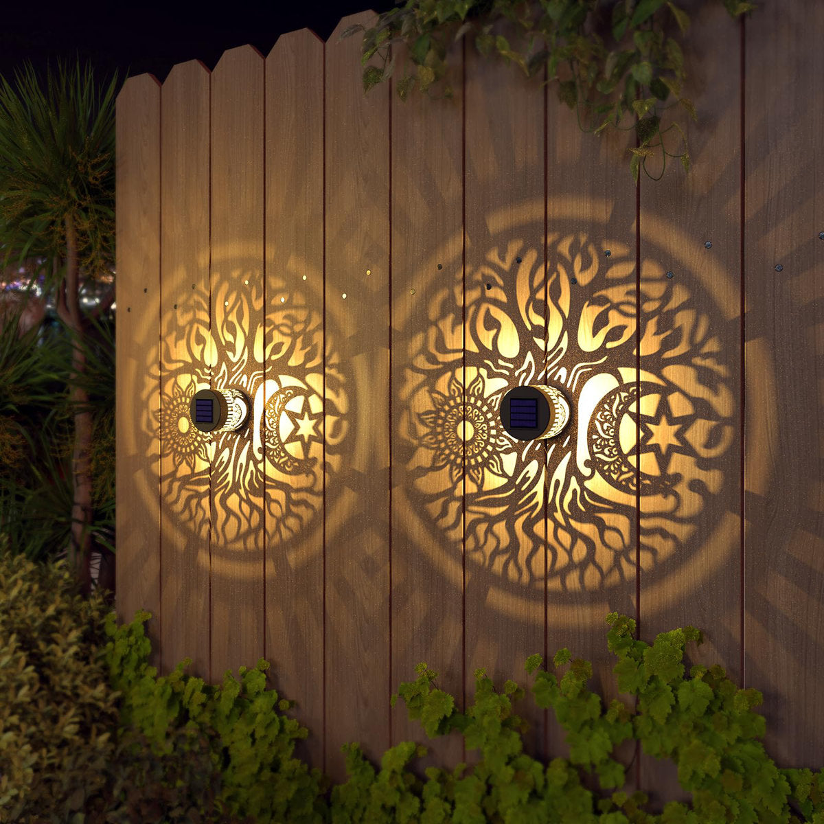 Retro Style Solar Garden Lamps
