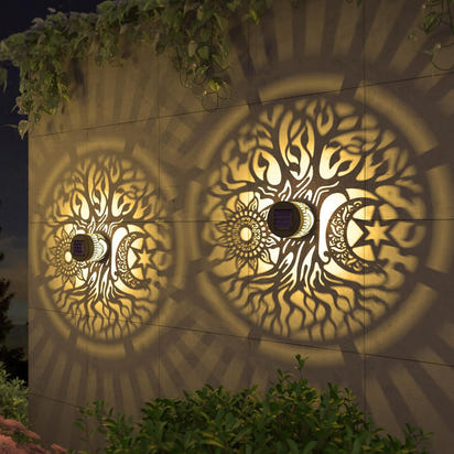 Retro Style Solar Garden Lamps