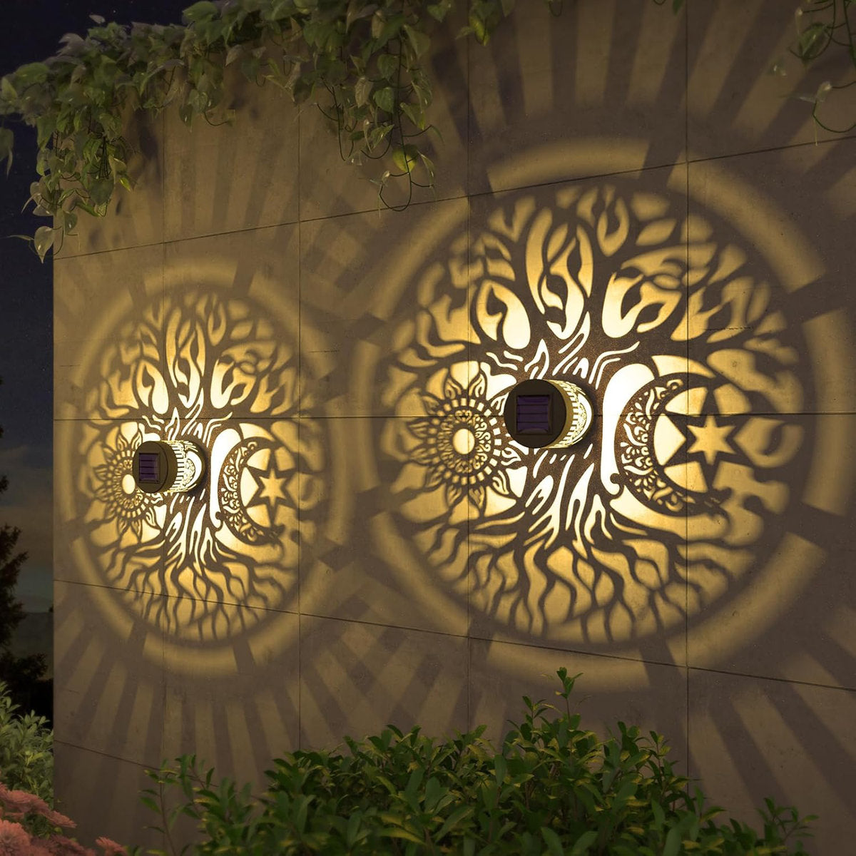 Retro Style Solar Garden Lamps