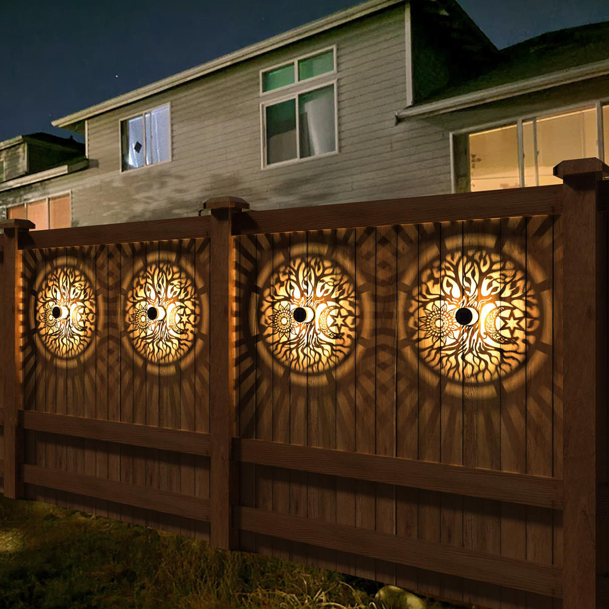 Retro Style Solar Garden Lamps
