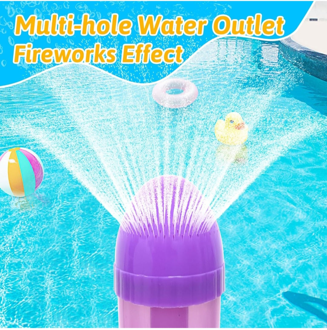 Fireworks-Style Pump-Action Water Gun — Large Capacity Water Blaster for Kids