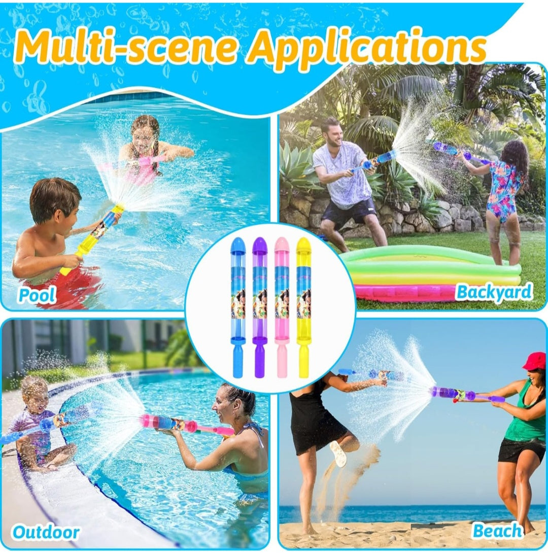 Fireworks-Style Pump-Action Water Gun — Large Capacity Water Blaster for Kids
